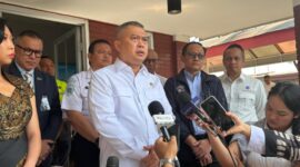 Menhub Dudy saat meninjau kondisi Bandara Internasioonal Soekarno Hatta (Foto: dok kemenhub)