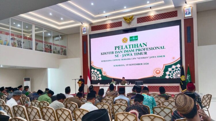 Pelatihan Khatib dan Imam Profesional yang digelar di UPN Veteran Jatim/dok.bicarasurabaya.com