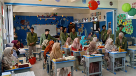 Pelatihan umkm digital oleh mahasiswa UPN Veteran Jatim/dok.bicarasurabaya.com