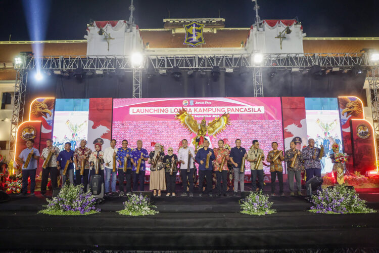Wali Kota Surabaya Eri Cahyadi launching lomba Kampung Pancasila/dok.Diskominfo Surabaya