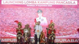 Wali Kota Surabaya Eri Cahyadi launching lomba Kampung Pancasila/dok.Diskominfo Surabaya
