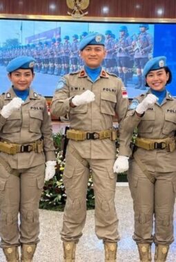 Keren! 5 Polisi Jatim Jadi Pasukan Perdamaian PBB di Afrika Tengah