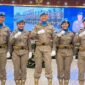 5 Anggota Polda Jatim ikut menjadi Tentara Perdamaian di Afrika Tengah. (Foto: Humas Polda Jatim)