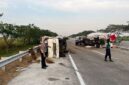 Kondisi kecelakaan pasca alami kecelakaan di Tol Ngawi-Solo. (Foto: Gakum Polres Ngawi/Ist)