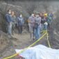 Kondisi lokasi dan korban meninggal pasca api berhasil dipadamkan. (Foto: Ist)