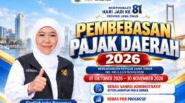 Pemutihan Pajak Kendaraan Jatim Dimulai 1 Oktober, Ada Keringanan untuk Ojol