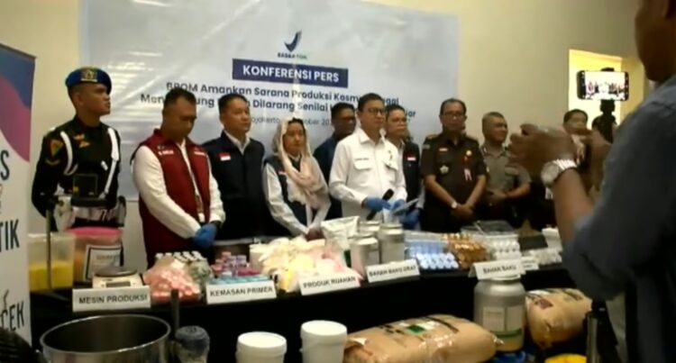 Foto: Tangkapan layar @BPOM RI
