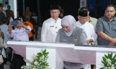 Khofifah Resmikan 4 Infrastruktur di Pacitan, Jalan Gerilya Sudirman Diperbaiki